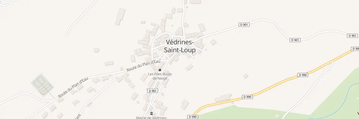 Plan du 26 Grand Rue Maurice Vaillant à Védrines-Saint-Loup