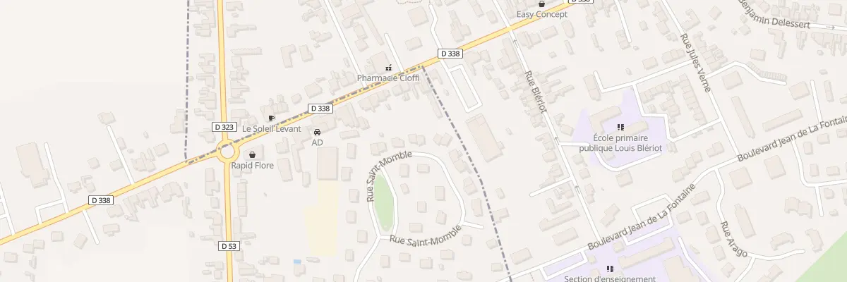 Plan du 29 Rue St Momble à Condren