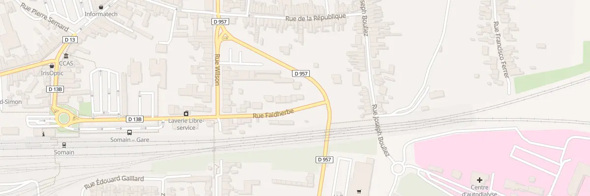 Plan du 51 Rue Faidherbe à Somain