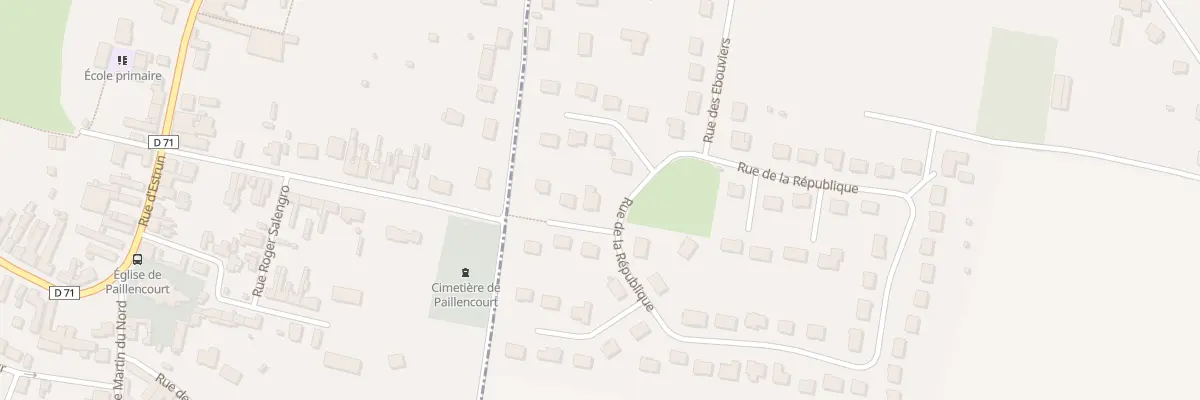 Plan du 1 Rue Roger Danneau à Estrun