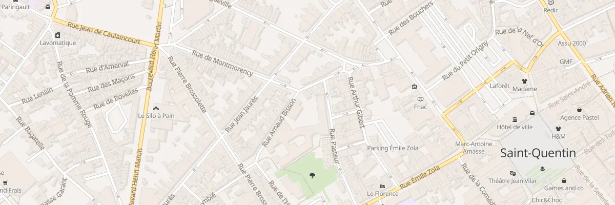 Plan du 47 Rue Pasteur à Saint-Quentin