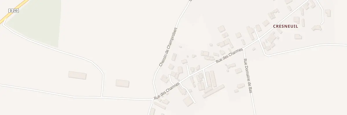 Plan du 7 Che de Champrobert à Saint-Clément-de-Régnat