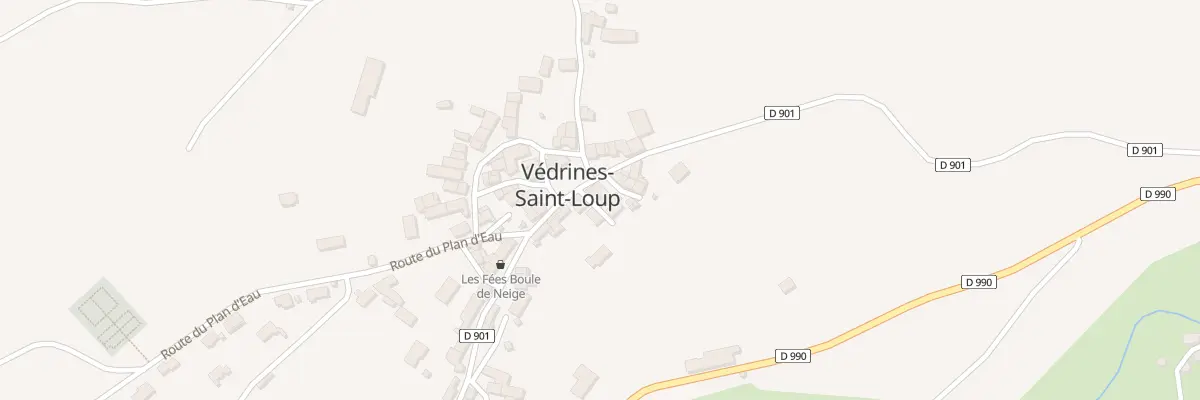Plan du 32 Grand Rue Maurice Vaillant à Védrines-Saint-Loup