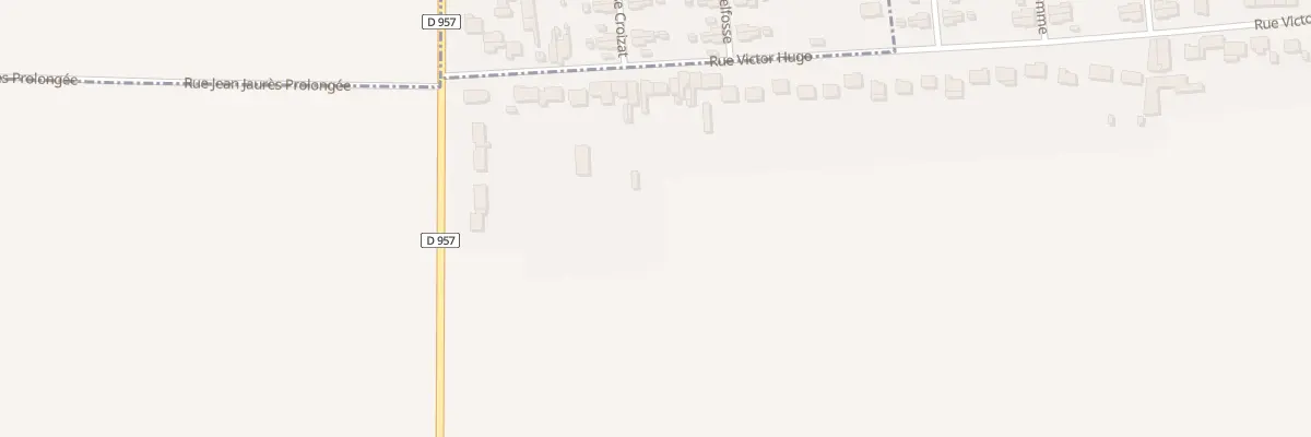 Plan du 101 Rue Victor Hugo à Abscon