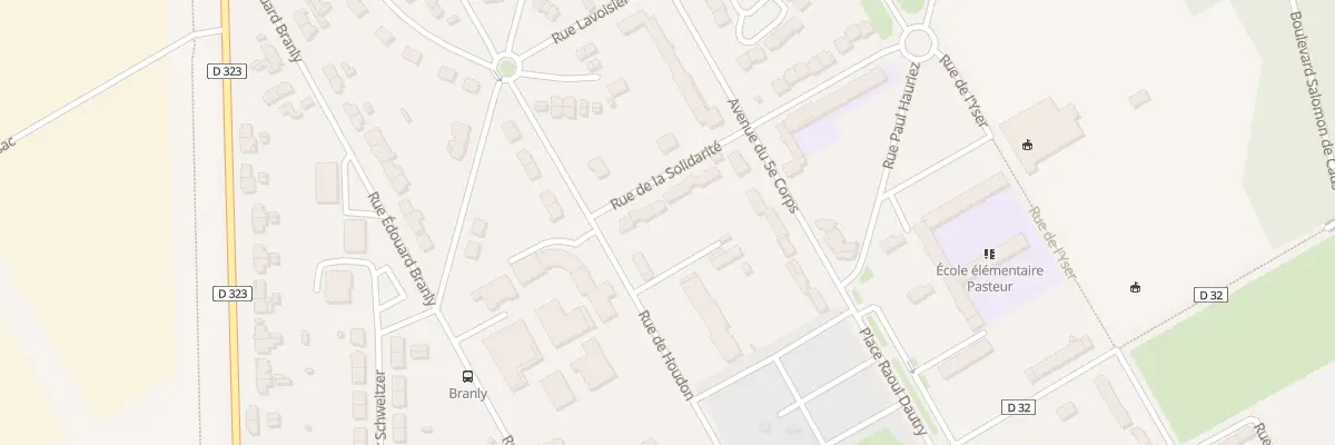 Plan du 9 Rue de la Solidarité à Tergnier