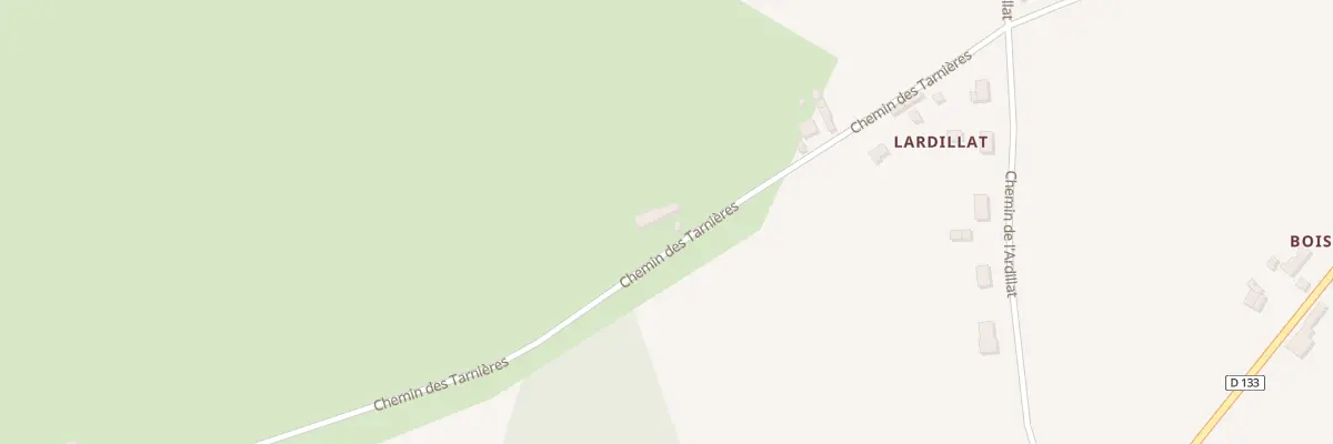 Plan du 10 Che des Tarnières à Aurouër