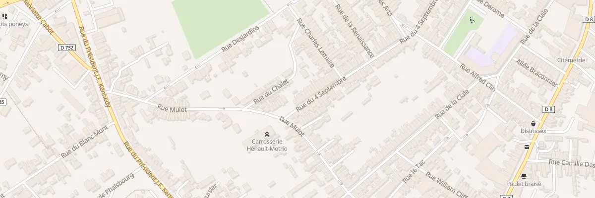 Plan du 1 Rue du 4 Septembre à Saint-Quentin