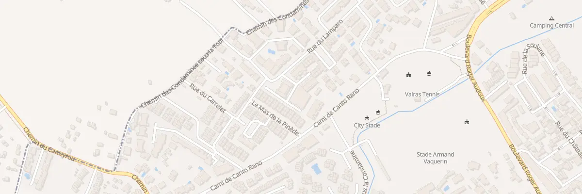 Plan du 17 Rue du Lamparo à Valras-Plage