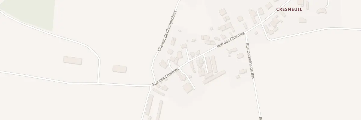 Plan du 28 Rue des Charmes à Saint-Clément-de-Régnat