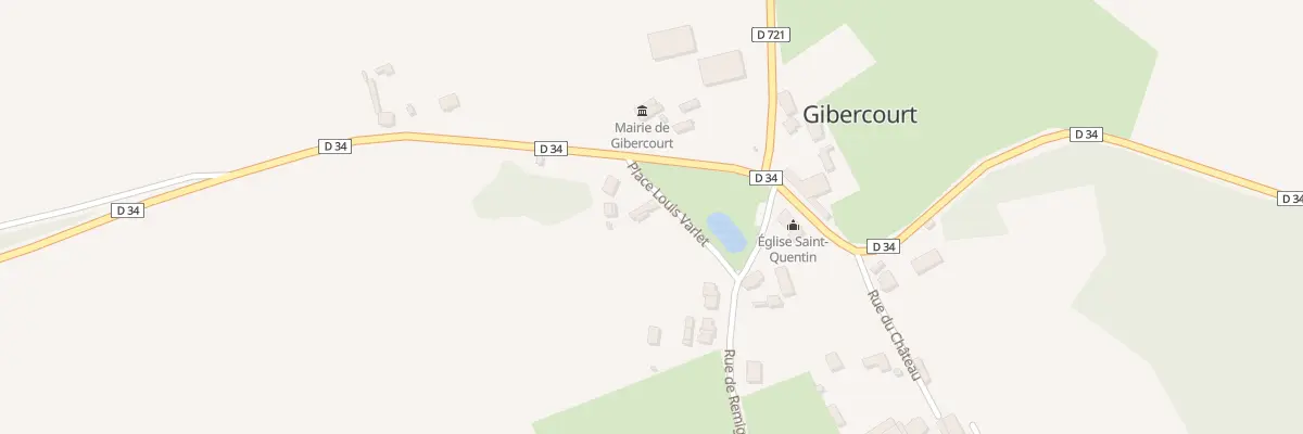 Plan du 3 Pl Louis Varlet à Gibercourt