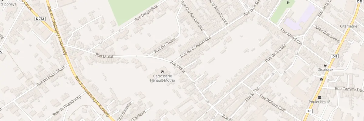 Plan du 2 Rue du 4 Septembre à Saint-Quentin