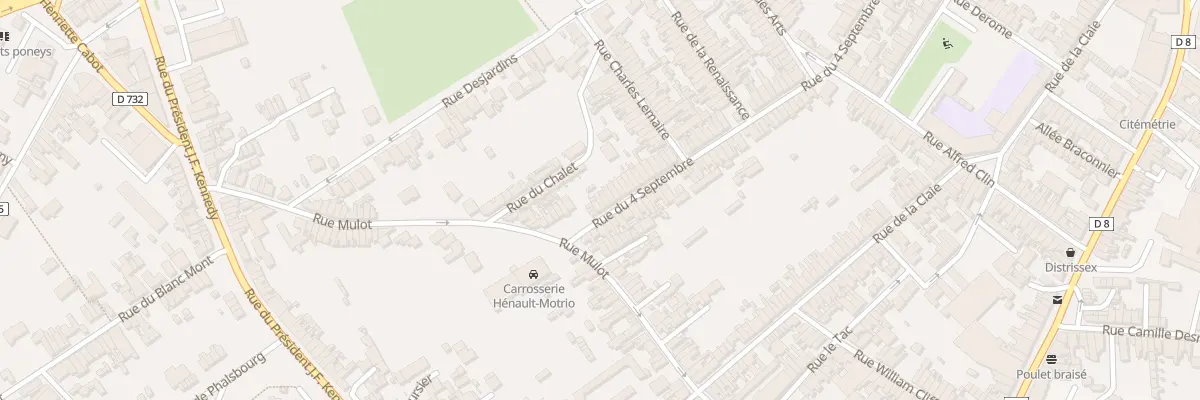 Plan du 3 Rue du 4 Septembre à Saint-Quentin