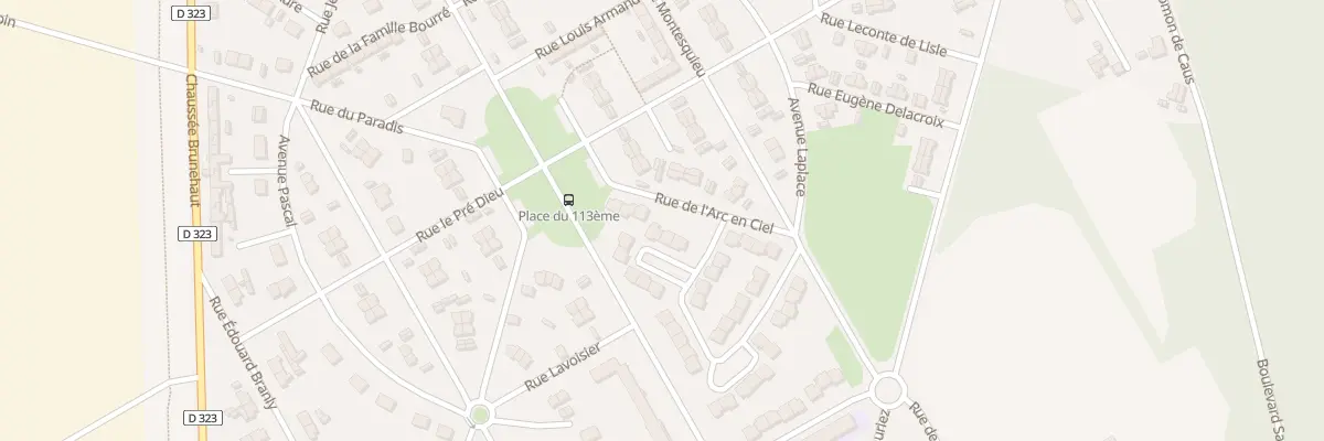 Plan du 43 Rue Michelet à Tergnier