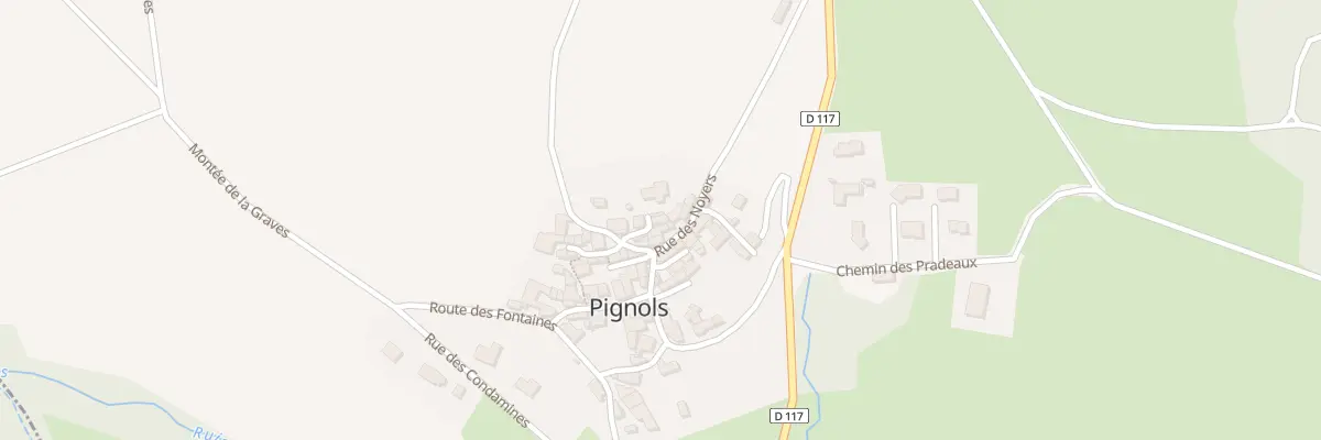 Plan du 2 Mte Sainte Madeleine à Pignols