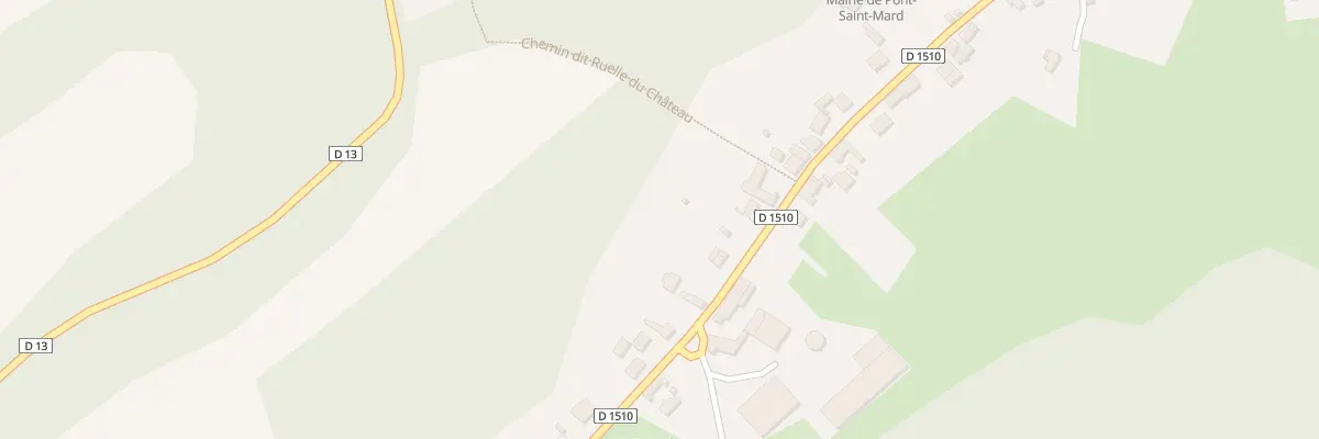 Plan du 9005 Rue du May à Pont-Saint-Mard