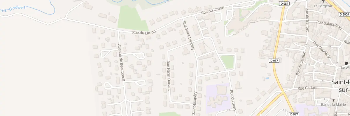 Plan du 5 Rue Henri Dunant à Saint-Pourçain-sur-Sioule