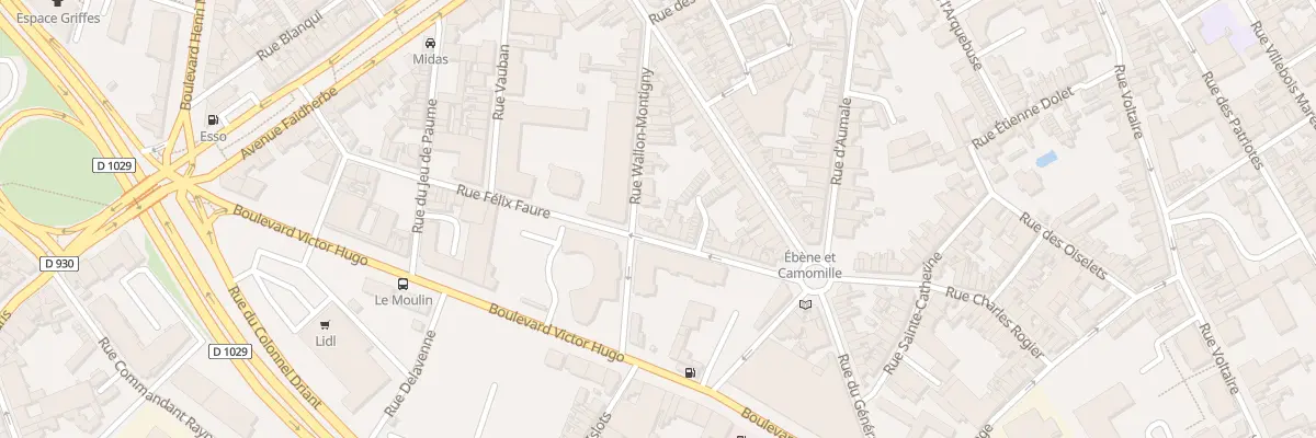 Plan du 41 Rue Wallon Montigny à Saint-Quentin