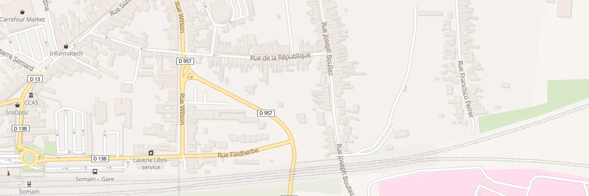 Plan du 44 Rue Joseph Bouliez à Somain
