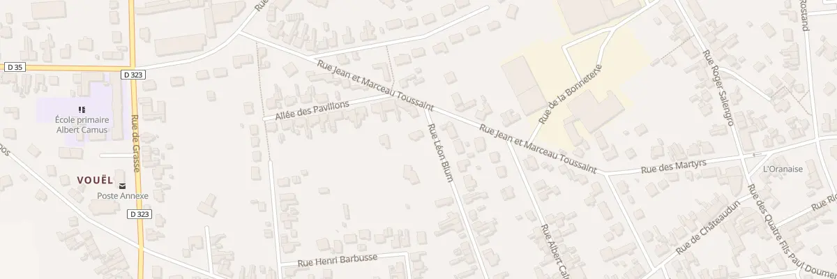 Plan du 19 Rue Léon Blum à Tergnier