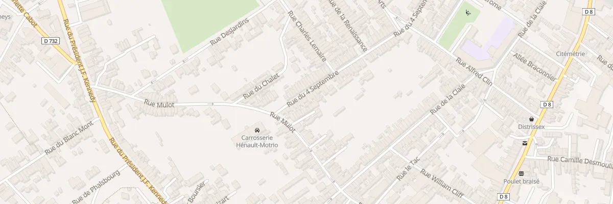 Plan du 6 Rue du 4 Septembre à Saint-Quentin