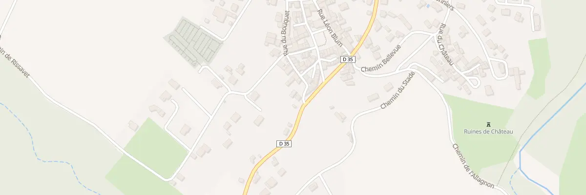 Plan du 10 Rue du Bouquet à Charbonnier-les-Mines