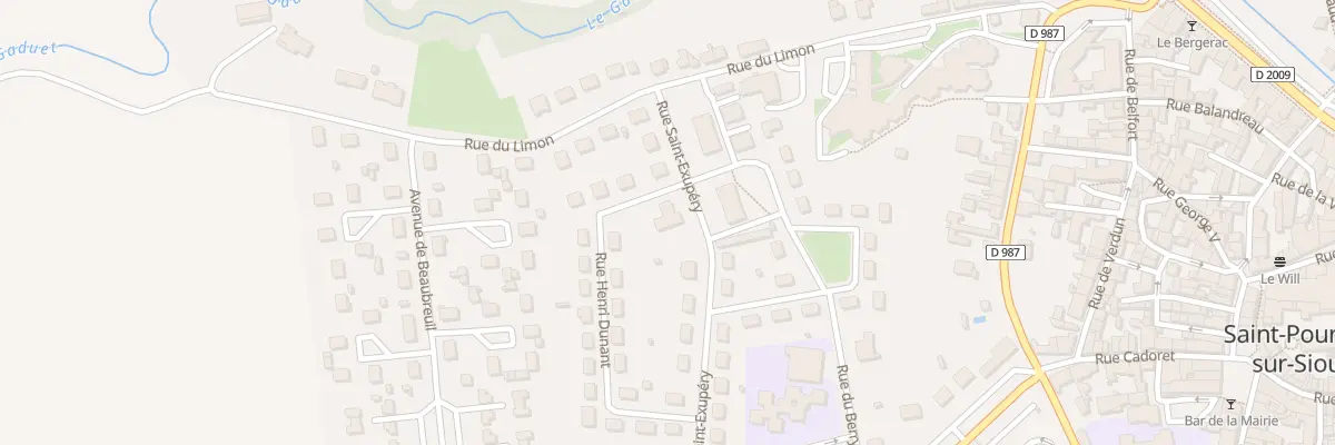 Plan du 29 Rue Saint-exupéry à Saint-Pourçain-sur-Sioule