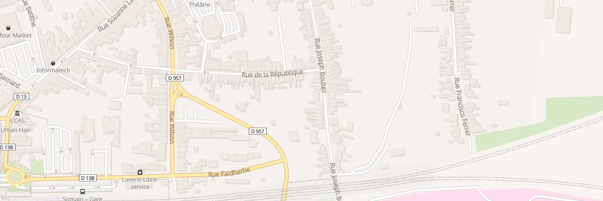 Plan du 38 Rue Joseph Bouliez à Somain