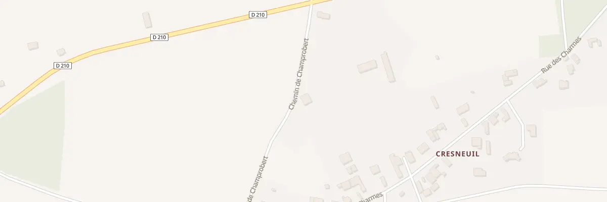 Plan du 5 Che de Champrobert à Saint-Clément-de-Régnat