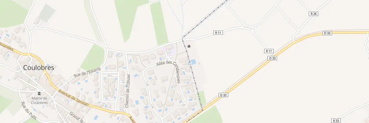Plan du 18 Lot Le Domaine des Condamines à Coulobres
