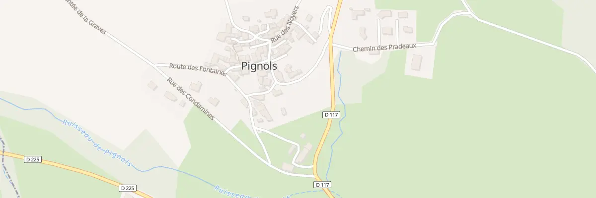 Plan du 5094 Rle de la Freydiere à Pignols