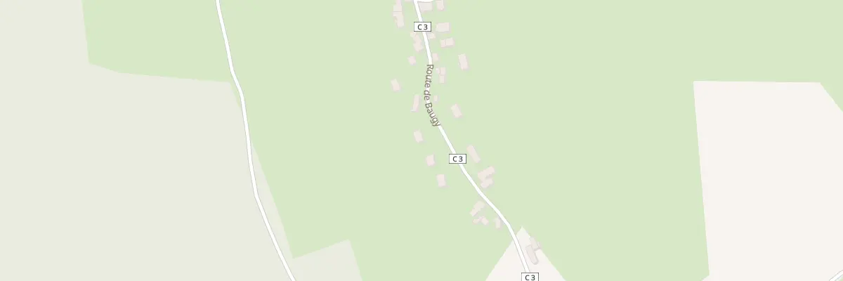 Plan du 125 Rte de Baugy à Montigny-aux-Amognes