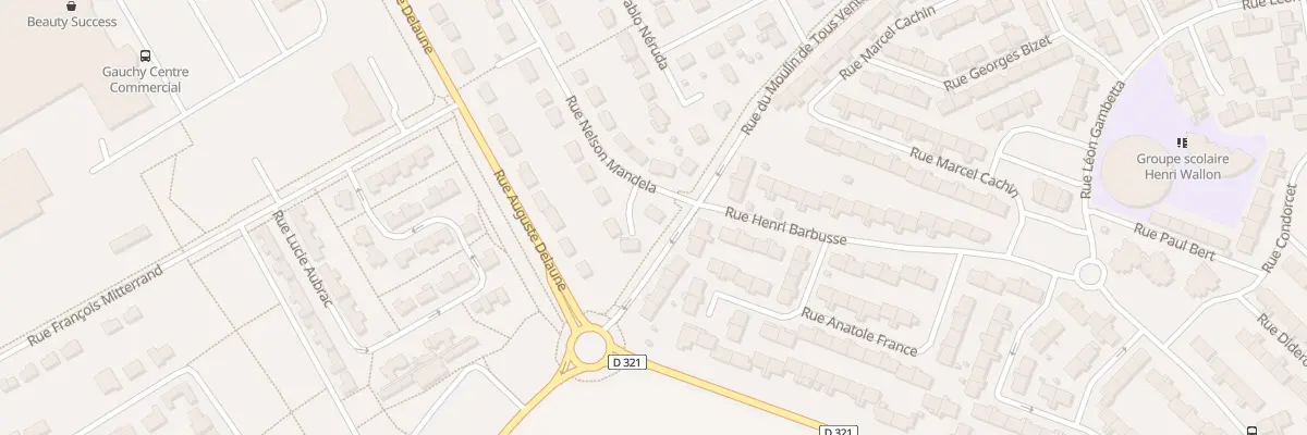 Plan du 46 Rue Nelson Mandela à Gauchy