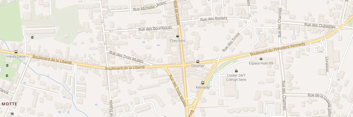 Plan du 110 Rue du General de Gaulle à Saint-Léger-Vauban