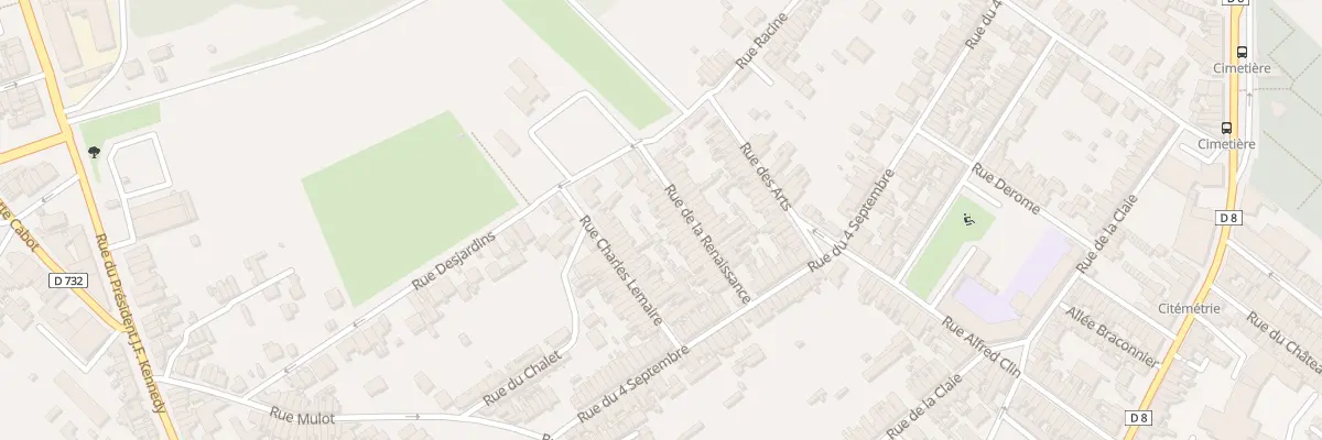 Plan du 27 Rue de la Renaissance à Saint-Quentin