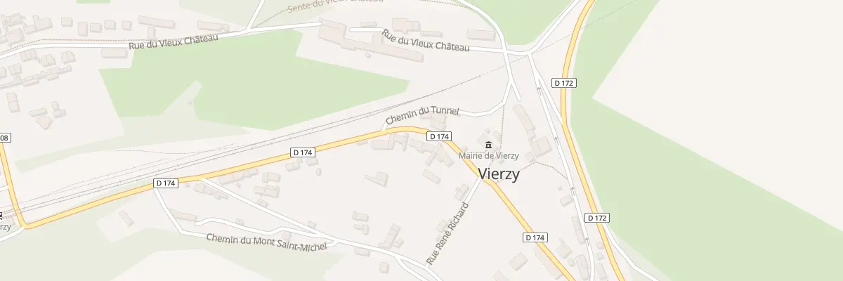 Plan du 15 Rue Charles de Gaulle à Vierzy