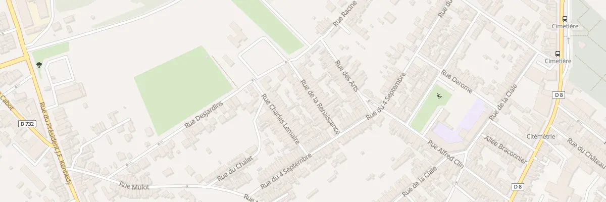 Plan du 23 Rue de la Renaissance à Saint-Quentin