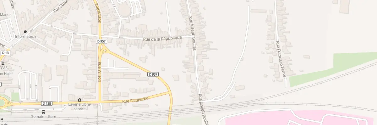Plan du 42B Rue Joseph Bouliez à Somain