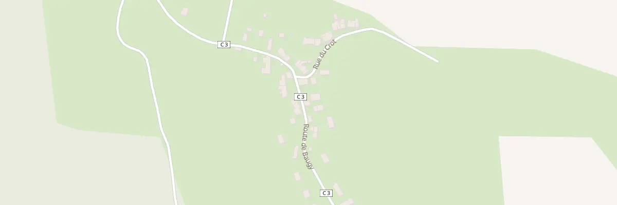 Plan du 138 Rte de Baugy à Montigny-aux-Amognes