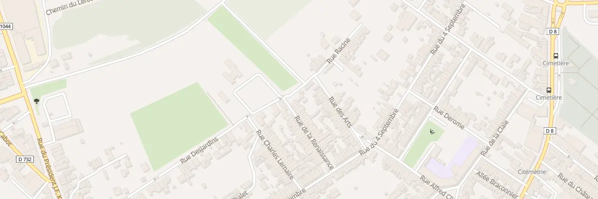 Plan du 40 Rue de la Renaissance à Saint-Quentin