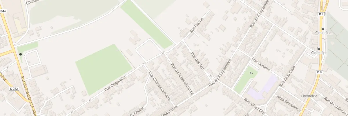 Plan du 36 Rue de la Renaissance à Saint-Quentin