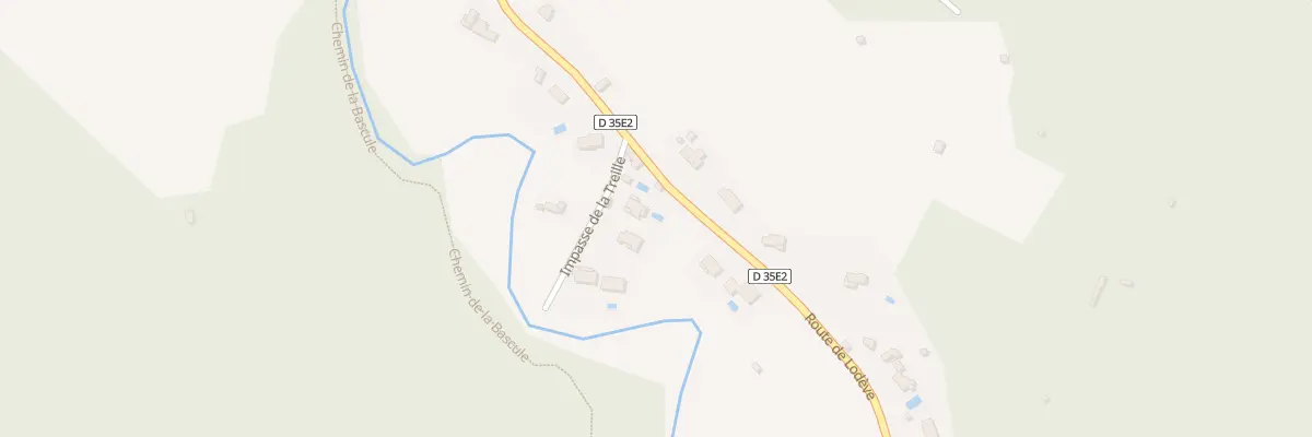 Plan du 3 Imp de la Treille aux Plans