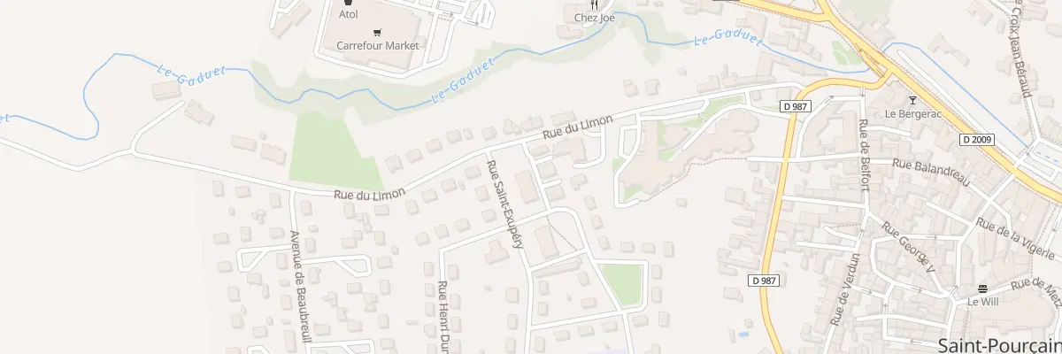 Plan du 32 Rue Saint-exupéry à Saint-Pourçain-sur-Sioule