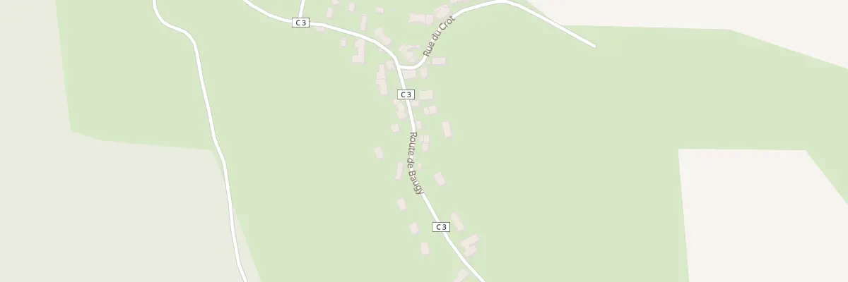 Plan du 132 Rte de Baugy à Montigny-aux-Amognes