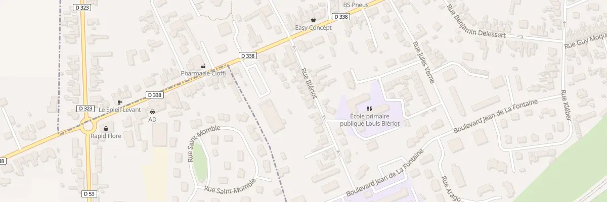 Plan du 18 Rue Blériot à Tergnier