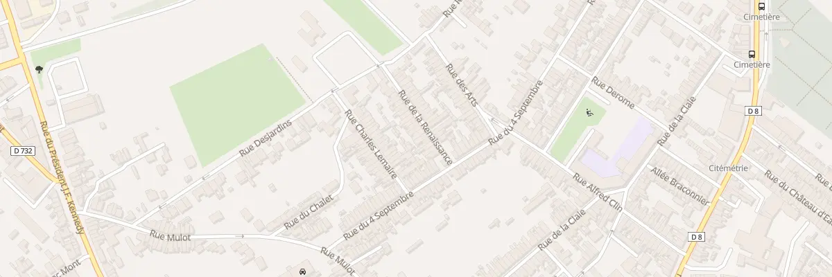 Plan du 13 Rue de la Renaissance à Saint-Quentin