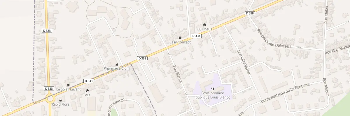 Plan du 177 Bd Gambetta à Tergnier