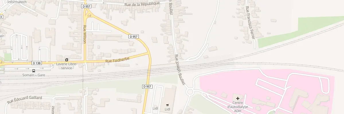 Plan du 70 Rue Joseph Bouliez à Somain
