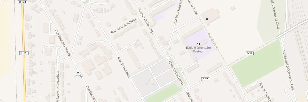Plan du 3 Rue du 5eme Corps à Tergnier
