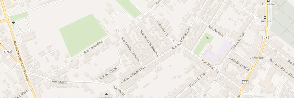 Plan du 11 Rue de la Renaissance à Saint-Quentin