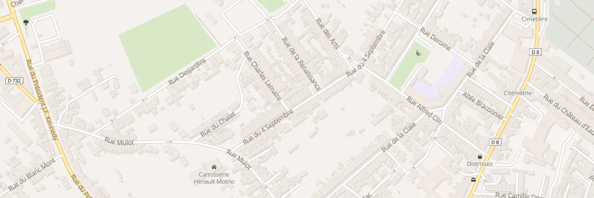 Plan du 39 Rue du 4 Septembre à Saint-Quentin
